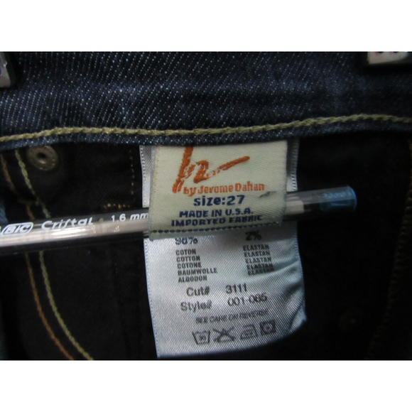 citizens of humanity women jeans size 27 blue low waist bootcut kelly stretch - Picture 5 of 5